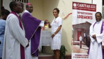 Caritas Haïti loge 157 familles dans le Sud-Est